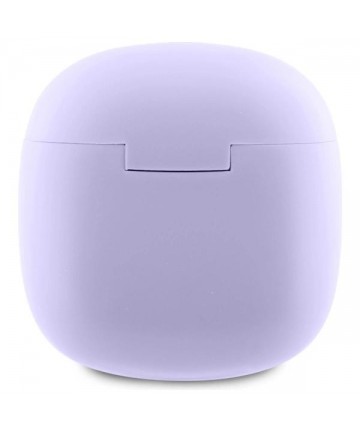 Guess Bluetooth headphones GUTWSJ14ESGU TWS + docking station purple/purple Printed Classic Logo