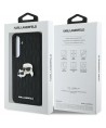 Karl Lagerfeld KLHCS24FEPGKLKCPK Sam S24 FE S721 black/black hardcase Monogram Karl&Chaoupette Head Pin