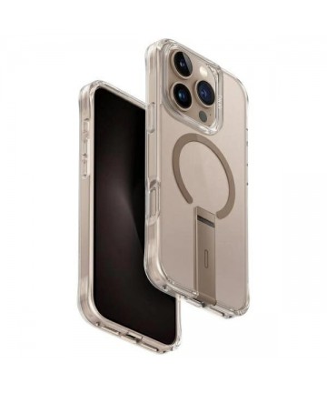 Uniq case Eleva with Vertica Stand iPhone 16 Pro 6.3" gold/taupe gold