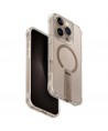 Uniq case Eleva with Vertica Stand iPhone 16 Pro 6.3" gold/taupe gold