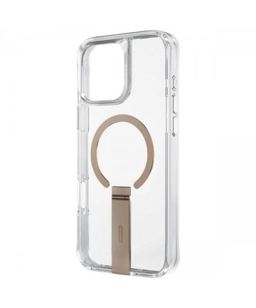 Uniq case Eleva with Vertica Stand iPhone 16 Pro 6.3" gold/taupe gold
