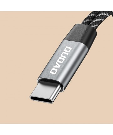 Dudao L13C+ 2in1 USB-C Adapter - Gray