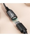 Dudao L13C+ 2in1 USB-C Adapter - Gray