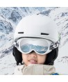 Qunature Panda Ski Goggles for Kids - Black/White