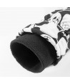 Qunature Panda Heat Transfer Ski Gloves Kids Size S - Black/White