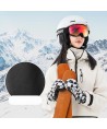 Qunature Panda Heat Transfer Ski Gloves Kids Size S - Black/White