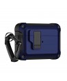 Airpods 4 Pro Armor Case with Carabiner - Blue