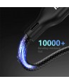 Apple Watch Dudao A12Max+ PD 100W 3in1 Charger Cable: USB-C Lightning 1.2m - Black