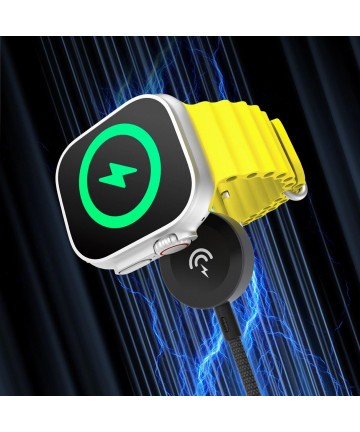 Dudao A12C Inductive Charger for Apple Watch 1.2m - Black