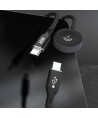 Dudao A12MaxC PD60W 2-in-1 Charger for Apple Watch / USB-C 1.2m - Black