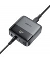 Acefast Z6 Charger Network GaN Desktop 2x USB-A / 2x USB-C PD 65W - Black