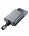 Powerbank Acefast M10 Magnetic 2x USB-C PD 30W with 15W Inductive Charging and USB-C Cable - Black