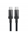 Acefast C12 USB-C / USB-C PD cable 60W 480Mb/with nylon braid - black