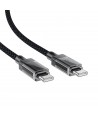 Acefast C12 USB-C / USB-C PD cable 60W 480Mb/with nylon braid - black