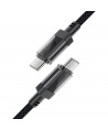 Acefast C12 USB-C / USB-C PD cable 60W 480Mb/with nylon braid - black
