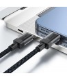 Acefast C12 USB-C / USB-C PD cable 60W 480Mb/with nylon braid - black