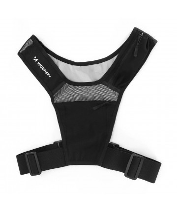 Wozinsky WKDB1 Reflective Running Vest - Black