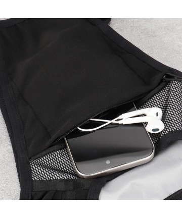 Wozinsky WKDB1 Reflective Running Vest - Black