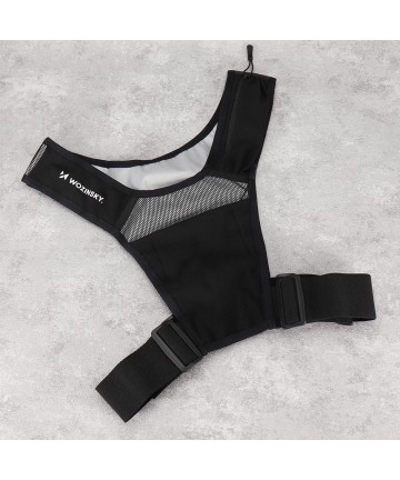 Wozinsky WKDB1 Reflective Running Vest - Black