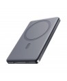 Powerbank Joyroom JR-PBM08 5000mAh 20W ultra-thin with inductive charging - gray