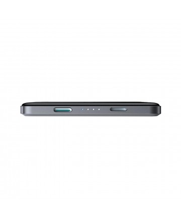 Powerbank Joyroom JR-PBM08 5000mAh 20W ultra-thin with inductive charging - gray