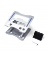 Wozinsky WRS-CPY75DSS Aluminum Laptop and Tablet Stand + Free Smartphone Stand - Silver