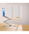Wozinsky WRS-CPY75DSS Aluminum Laptop and Tablet Stand + Free Smartphone Stand - Silver