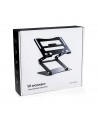 Wozinsky WRS-CPY75DSB Aluminum Laptop and Tablet Stand + Free Smartphone Stand - Black