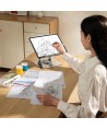Wozinsky WRS-CPY84SS Aluminum Laptop and Tablet Stand + Free Smartphone Stand - Silver