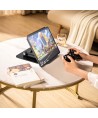 Wozinsky WRS-CPY84SB 360 Aluminum Laptop and Tablet Stand + Free Smartphone Stand - Black
