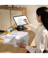Wozinsky WRS-CPY84SB 360 Aluminum Laptop and Tablet Stand + Free Smartphone Stand - Black