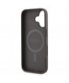 Guess Peony Script MagSafe iPhone 16 Case - Brown