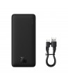 Baseus Airpow 20W 10000mAh Power Bank with Baseus Simple Series USB-A - USB-C 30 cm Cable - Black