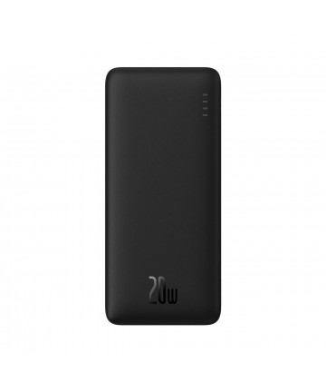 Baseus Airpow 20W 10000mAh Power Bank with Baseus Simple Series USB-A - USB-C 30 cm Cable - Black