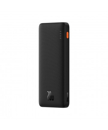 Baseus Airpow 20W 10000mAh Power Bank with Baseus Simple Series USB-A - USB-C 30 cm Cable - Black