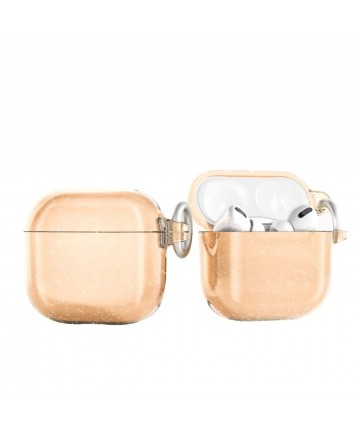 Glitter Case for AirPods 4 - Gold