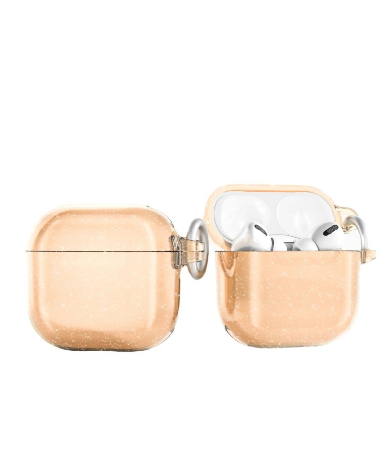 Glitter Case for AirPods 4 - Gold
