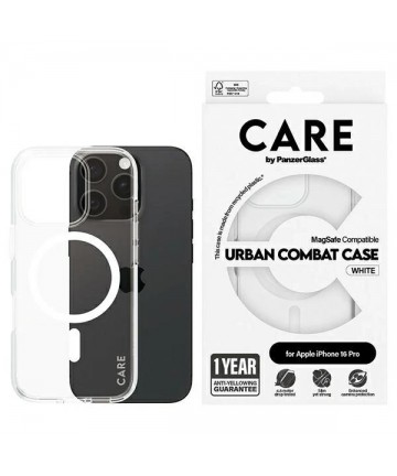 CARE by PanzerGlass Flagship Case iPhone 16 Pro 6.3"" black/black MagSafe 1346