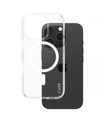 CARE by PanzerGlass Flagship Case iPhone 16 Pro 6.3"" czarny/black MagSafe 1346