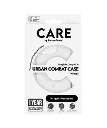 CARE by PanzerGlass Flagship Case iPhone 16 Pro 6.3"" czarny/black MagSafe 1346