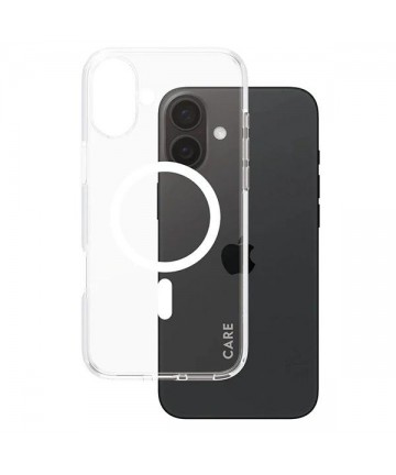 CARE by PanzerGlass Flagship Case iPhone 16 Plus 6.7" biały/white MagSafe 1339