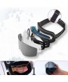Qunature Black Frameless Ski Goggles - Black