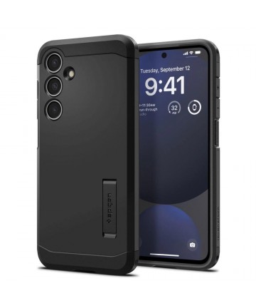Spigen Tough Armor Case for Samsung Galaxy S24 FE - Black