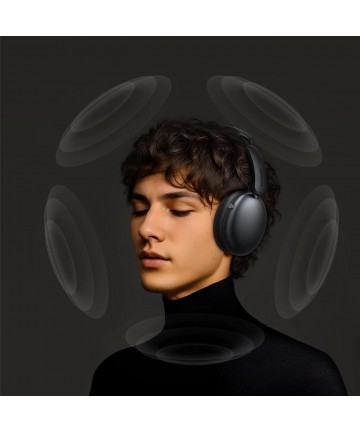 Joyroom J-Head Series JR-JH1 Wireless Headphones with ANC Bluetooth - Black