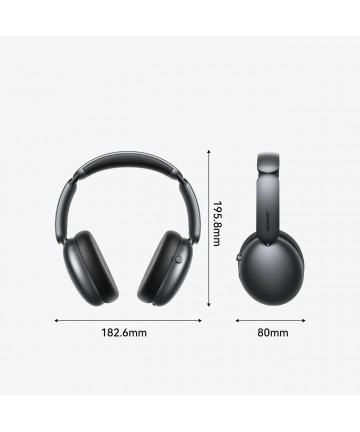 Joyroom J-Head Series JR-JH1 Wireless Headphones with ANC Bluetooth - Black