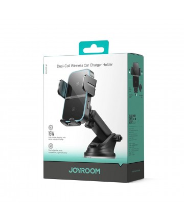 Joyroom JR-ZS246 S inductive charger holder for dashboard - black