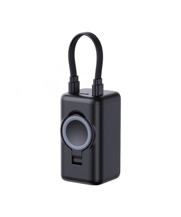 Joyroom JR-W13 5000mAh Wireless Power Bank for Apple Watch + USB-C and Lightning – Black