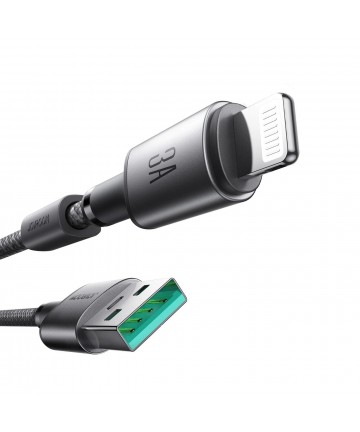 Joyroom S-A50 Unlimited Series 3A USB-A - Lightning Cable with Magnetic Organizer 1.2m - Gray
