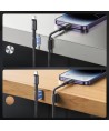 Joyroom S-A50 Unlimited Series 3A USB-A - Lightning Cable with Magnetic Organizer 1.2m - Gray