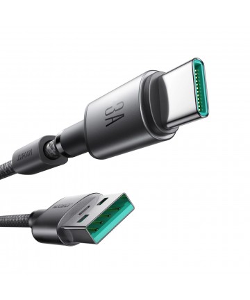 Joyroom S-A50 Unlimited Series 3A USB-A - USB-C Cable with Magnetic Organizer 1.2m - Gray
